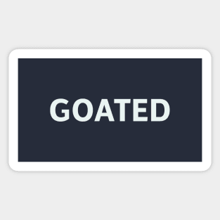 Goated Sticker